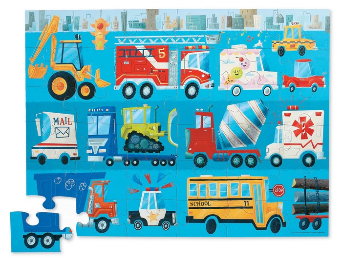 CC Fire Truck Puzzle 36 pc - Image 2