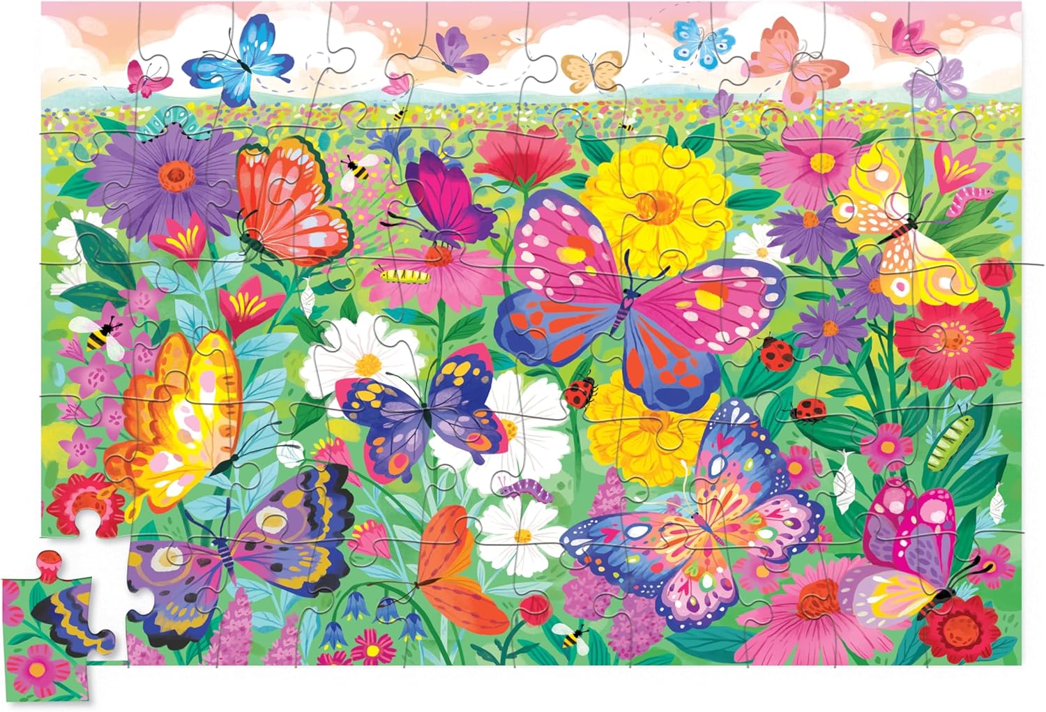 CC Holographic Puzzle Butterflies 50pc - Image 2