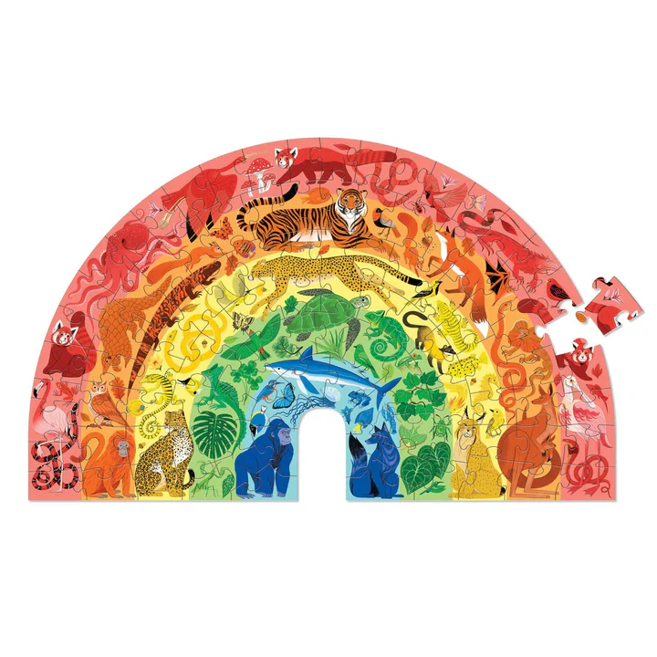 CC Rainbow Animals 100pc - Image 2