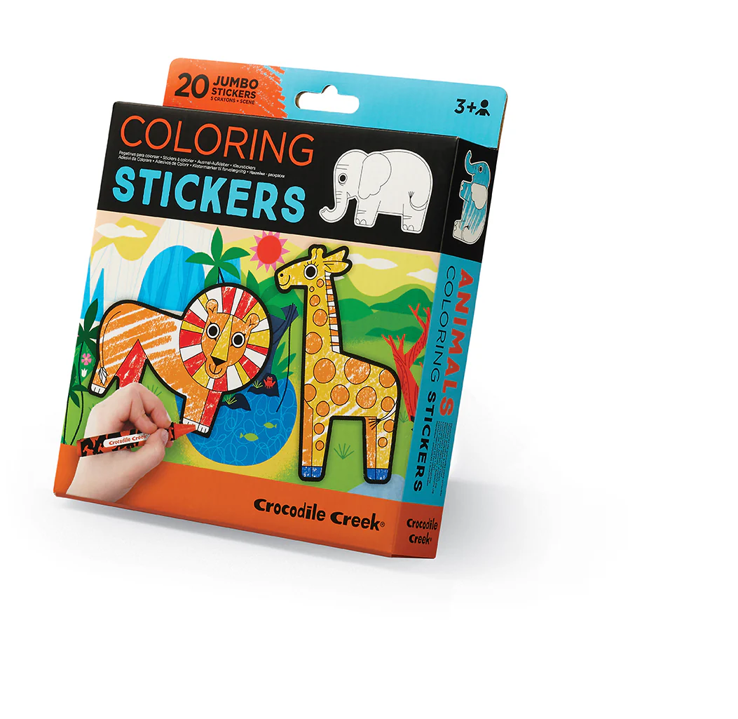 CC Colouring Stickers Animals