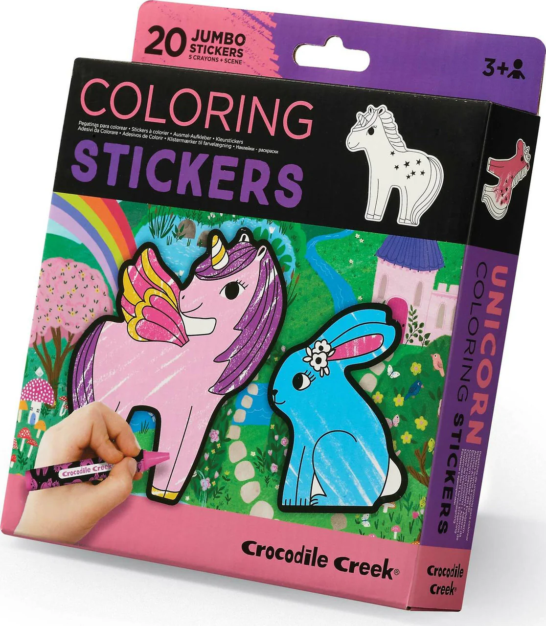 CC Colouring Stickers Unicorn