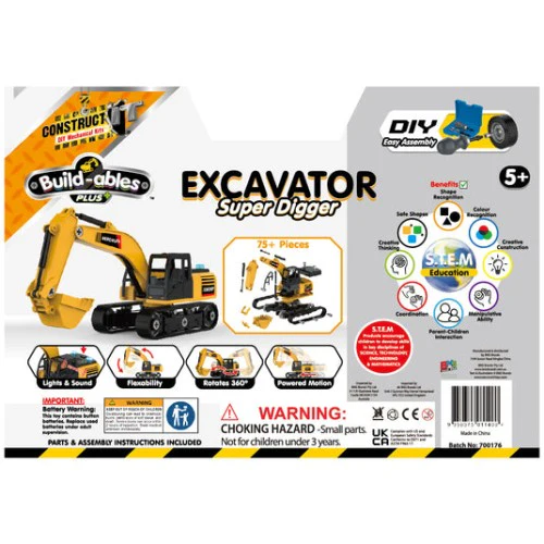 Build-ables Plus Excavator - Image 2