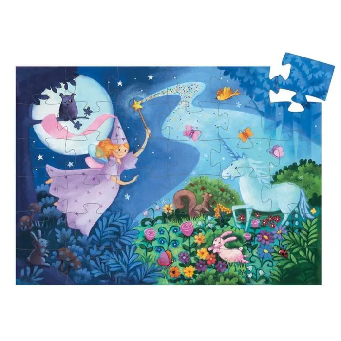 Djeco Fairy & Unicorn 36pc - Image 2