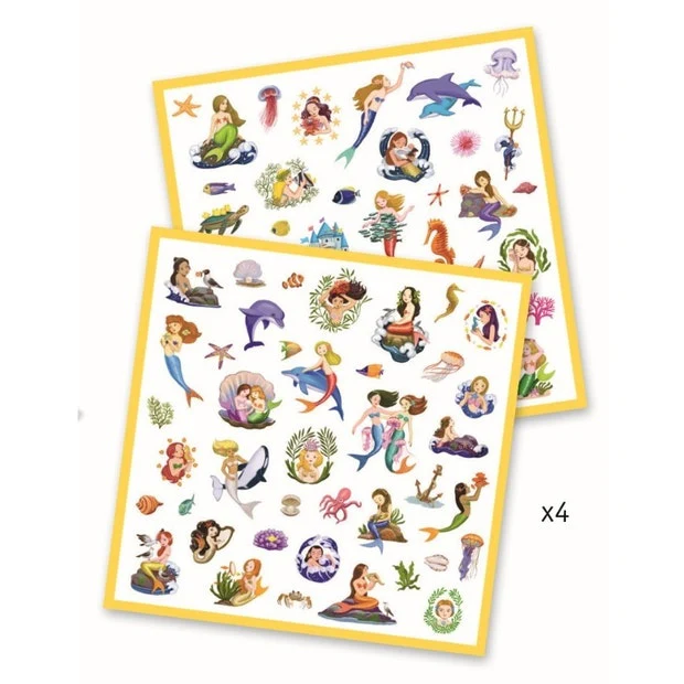 Djeco Stickers Mermaids - Image 2