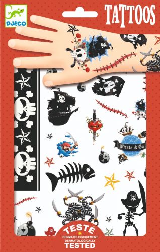 Djeco Pirates Tattoos