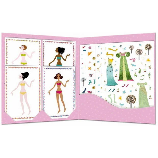 Djeco Paper Dolls Dresses Seasons - Image 2