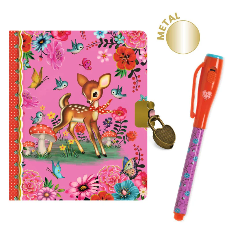 Djeco Fiona Little Secret Notebook