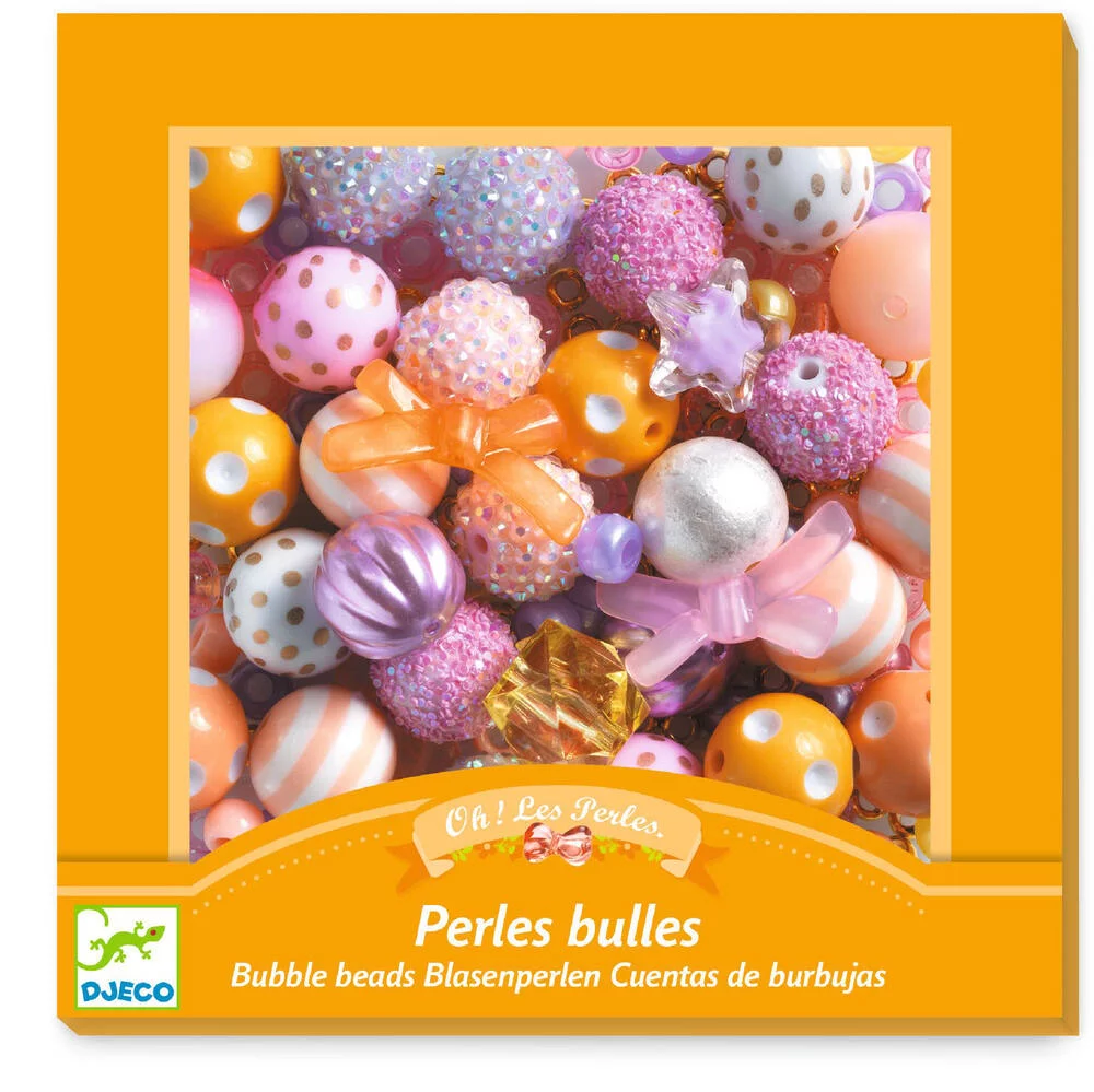 Djeco Bubble Beads Gold