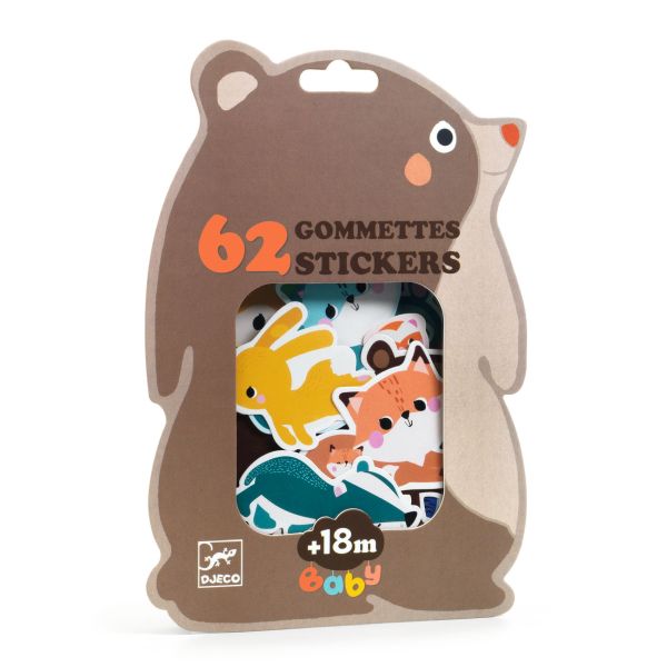 Djeco Forest Animals Stickers