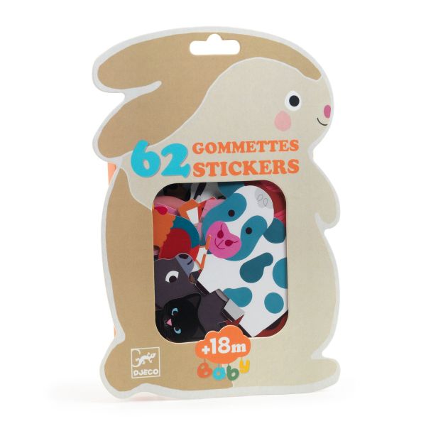 Djeco Farm Animals Stickers