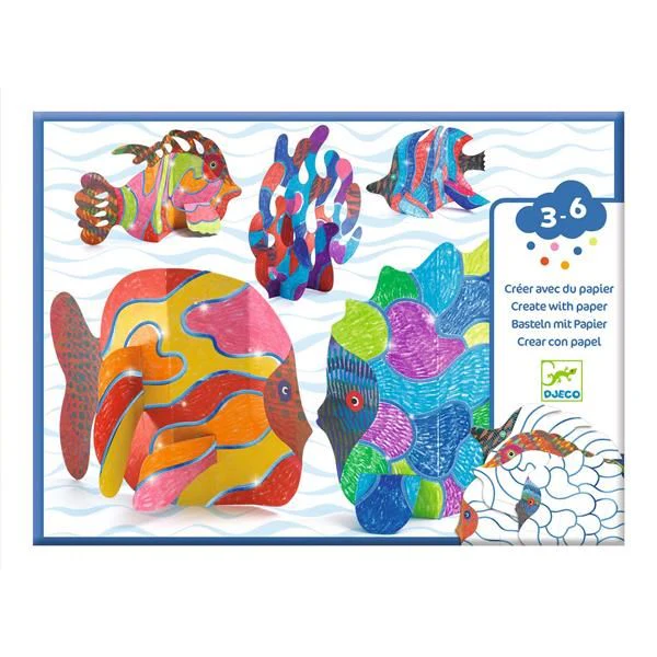 Djeco Create With Paper Under The Waves