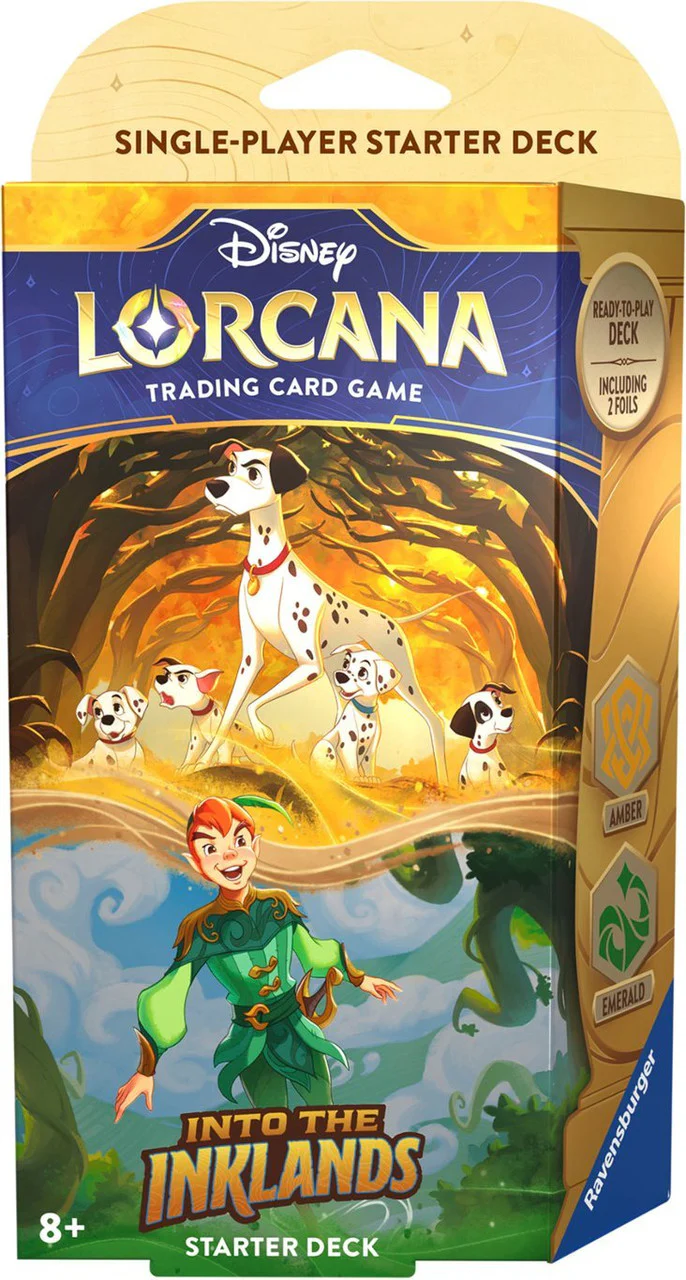 Lorcana S3 Into the Wild! Amber/Emerald