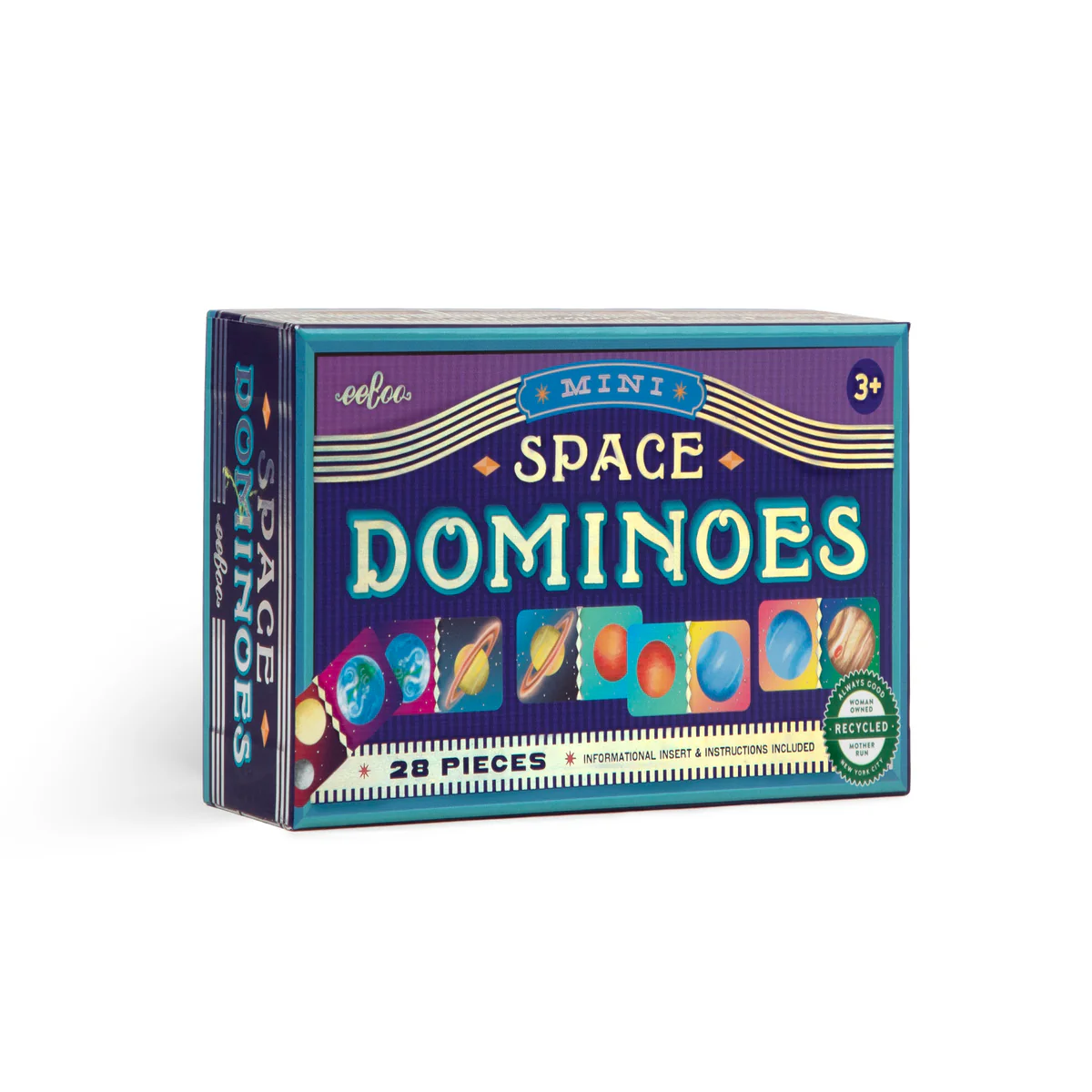 eeBoo Mini Dominoes Space