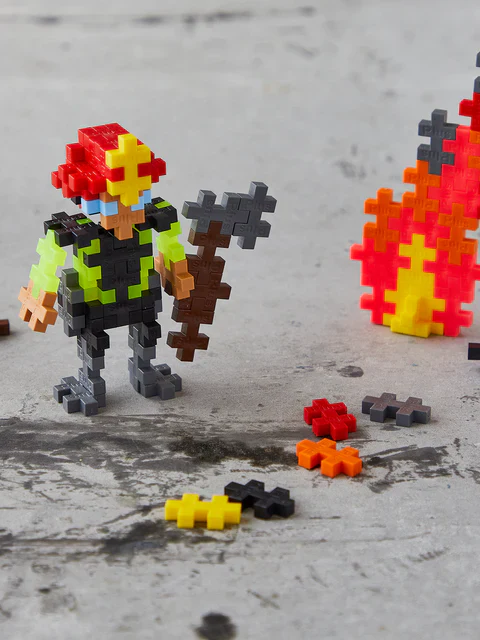 Plus Plus Fire Fighter 100pc - Image 2