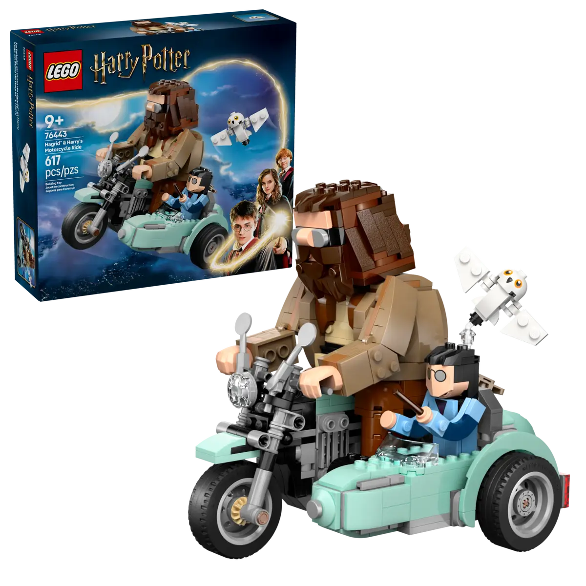 Lego HP Hagrid & Harrys Motorcycle Ride 76443