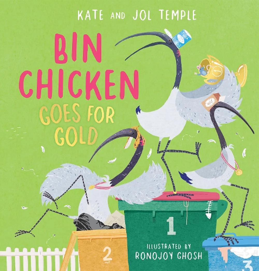 Bin Chicken Goes For Gold HB
