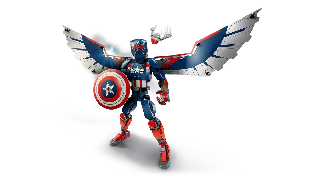 Lego SH New Captain America Figure 76296 - Image 3