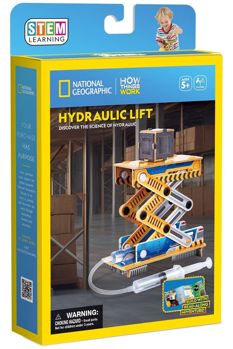 3D Puzzle Hydraulic Lift