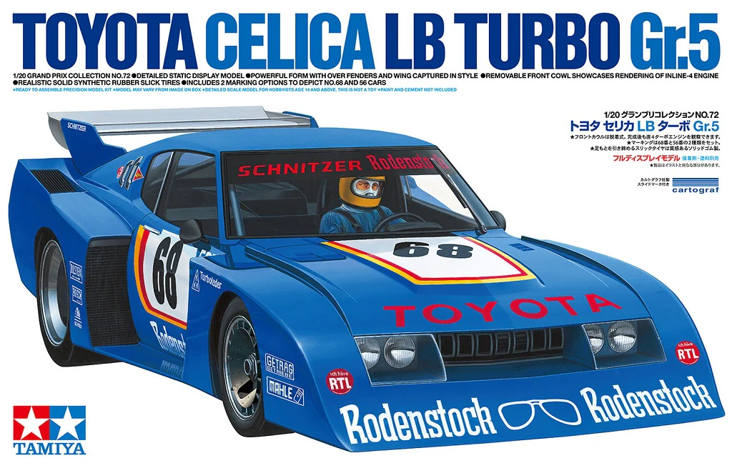 Tamiya Porsche 935 Vaillant 1/20