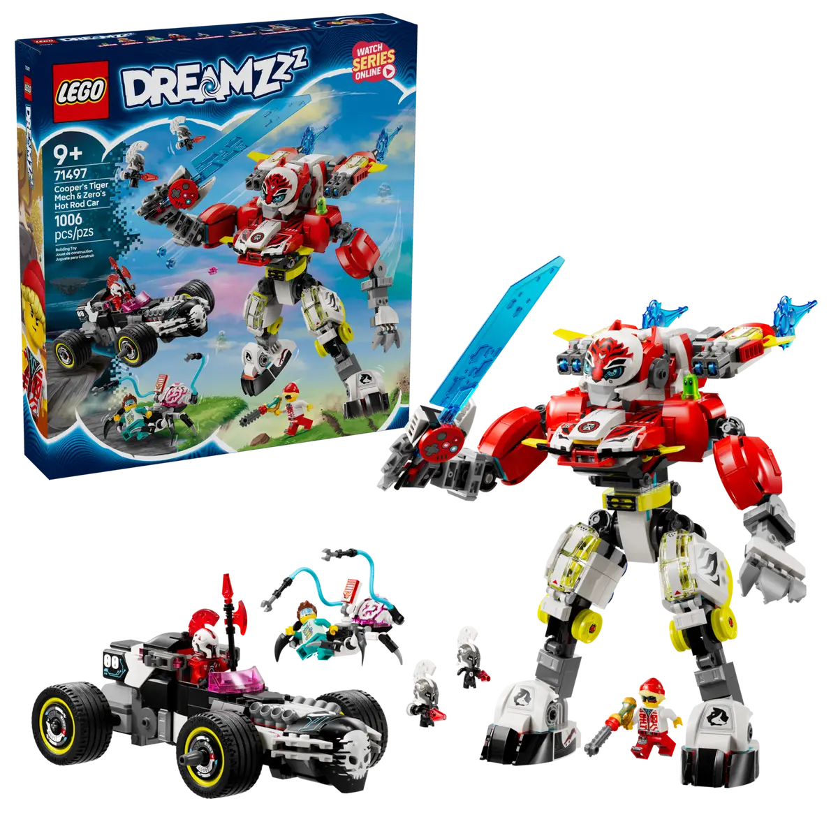 Lego Dreamzzz Cooper's Tiger Mech 71497