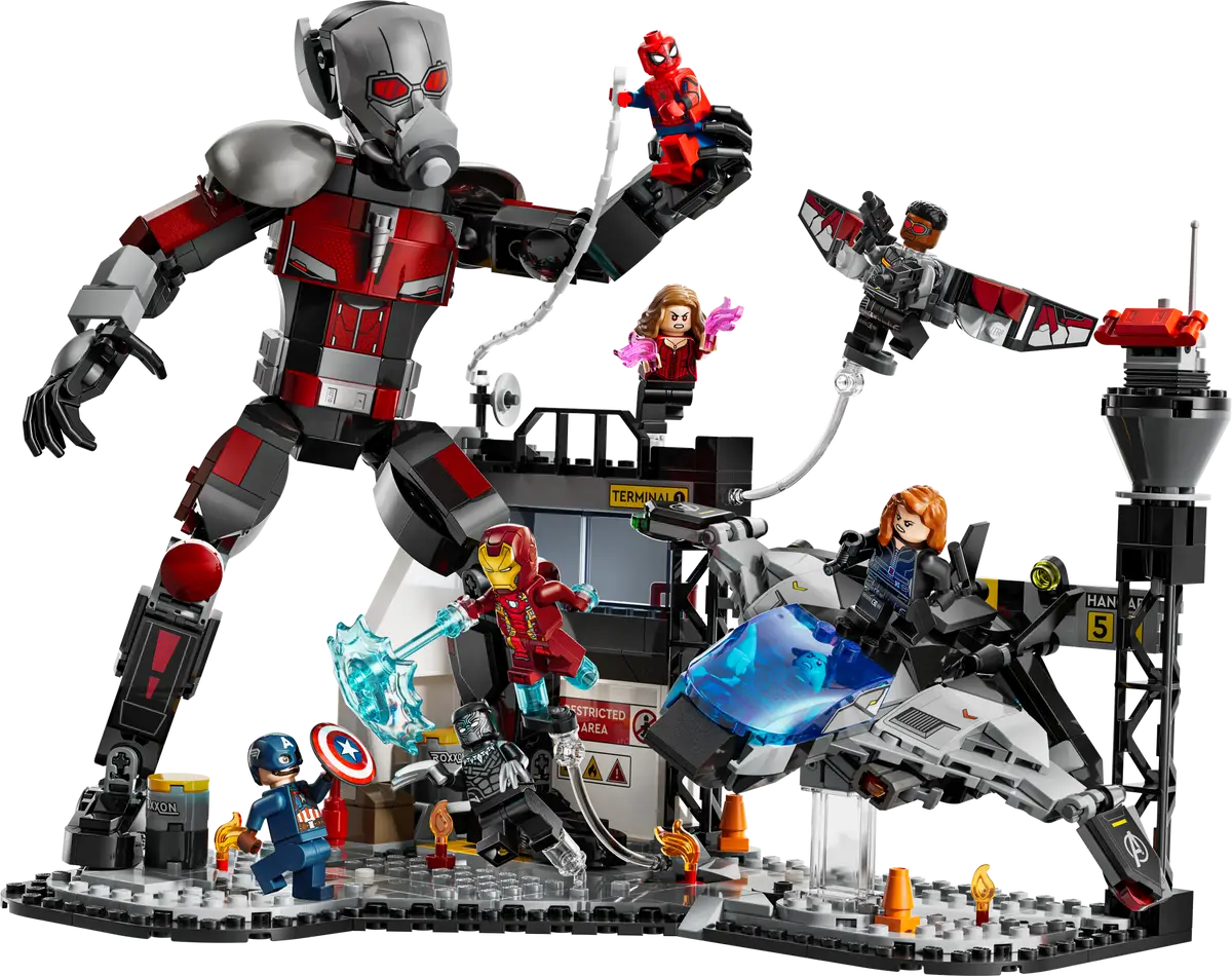 Lego SH Captain America Civil War Battle 76314 - Image 2