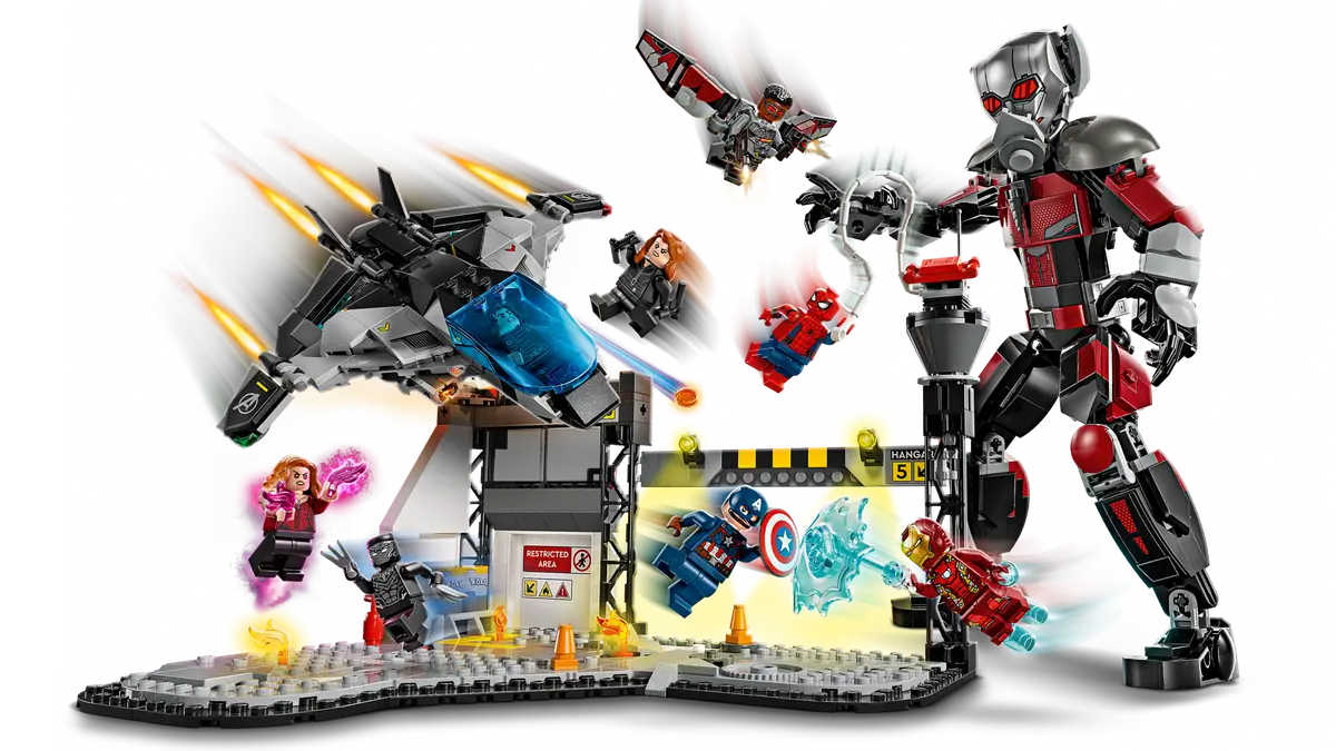 Lego SH Captain America Civil War Battle 76314 - Image 3