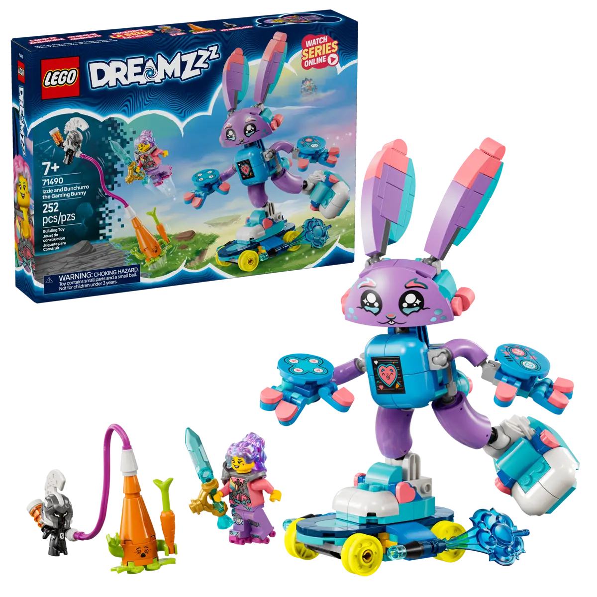 Lego Dreamzzz Izzie and Bunchurro Gaming Bunny 71490