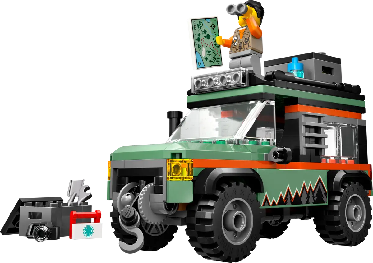 Lego City Off-Road 4x4 Mountain Truck 60447 - Image 2