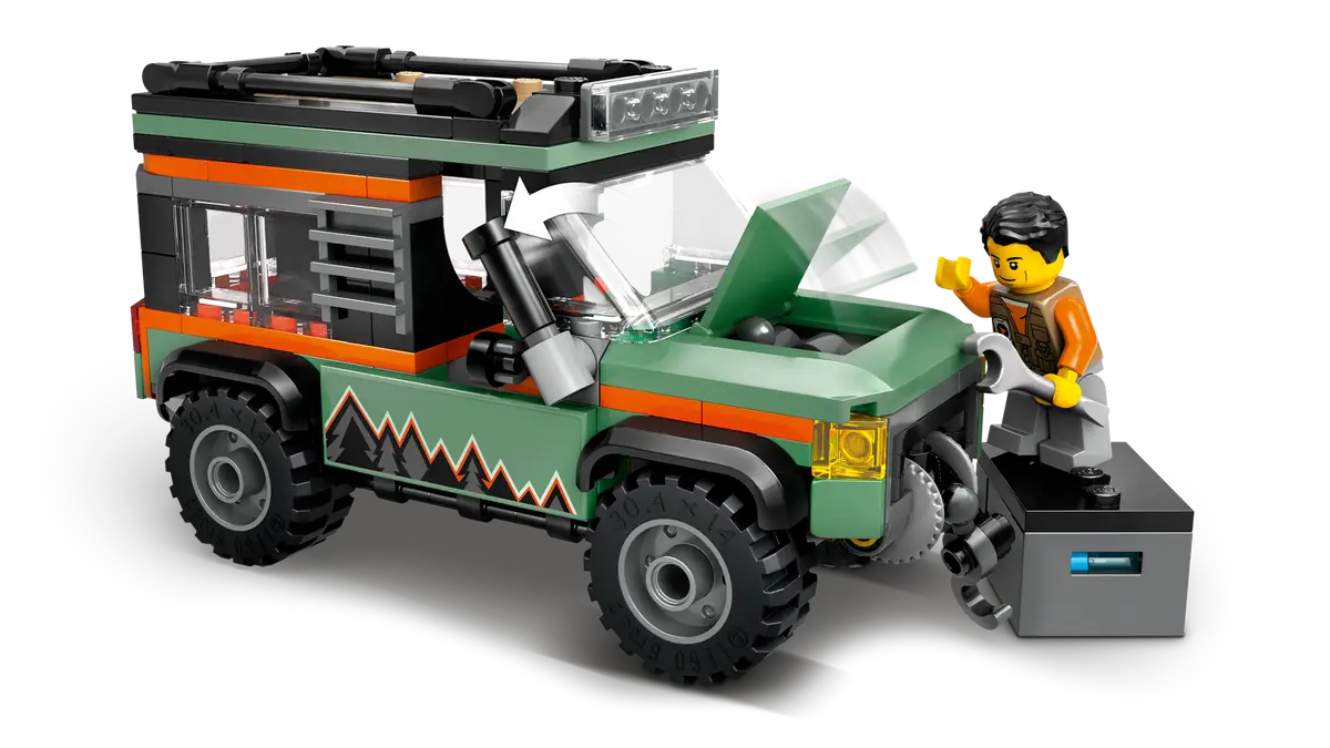 Lego City Off-Road 4x4 Mountain Truck 60447 - Image 3