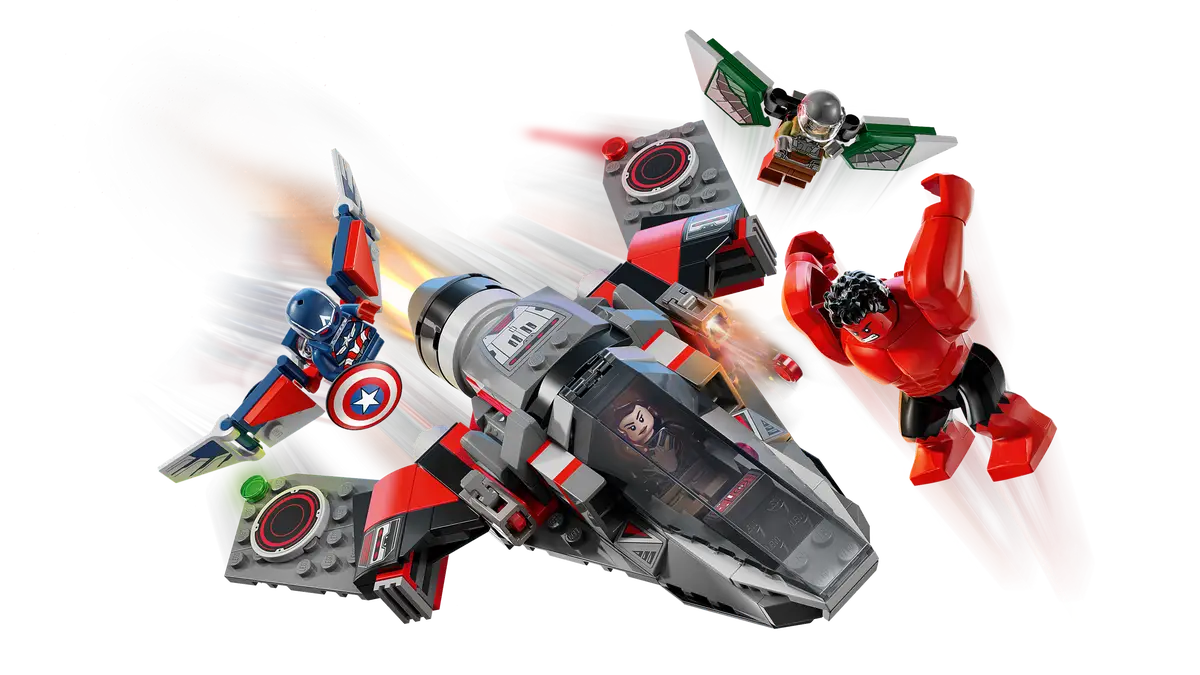 Lego SH Captain America vs Red Hulk 76292 - Image 3