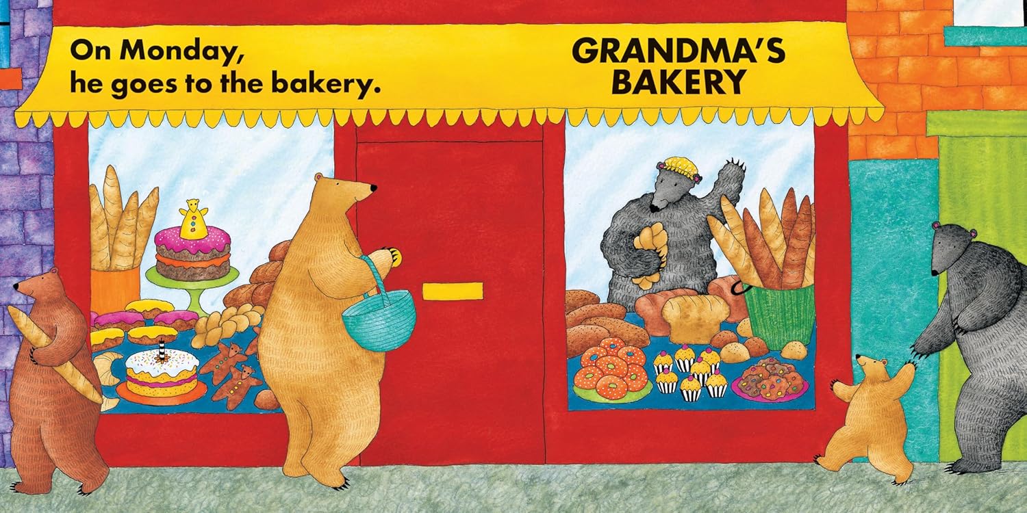 Bear About Town Baby Proof Book - Image 2