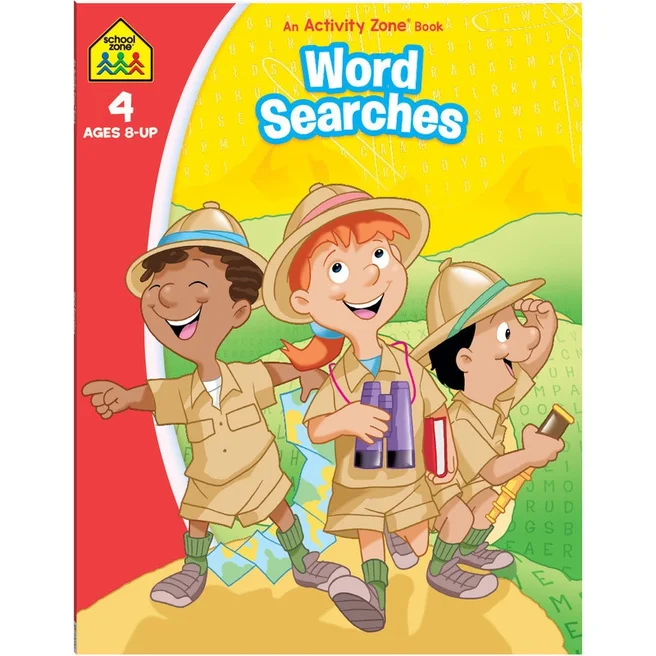 SZ Word Searches Activity Zone Book