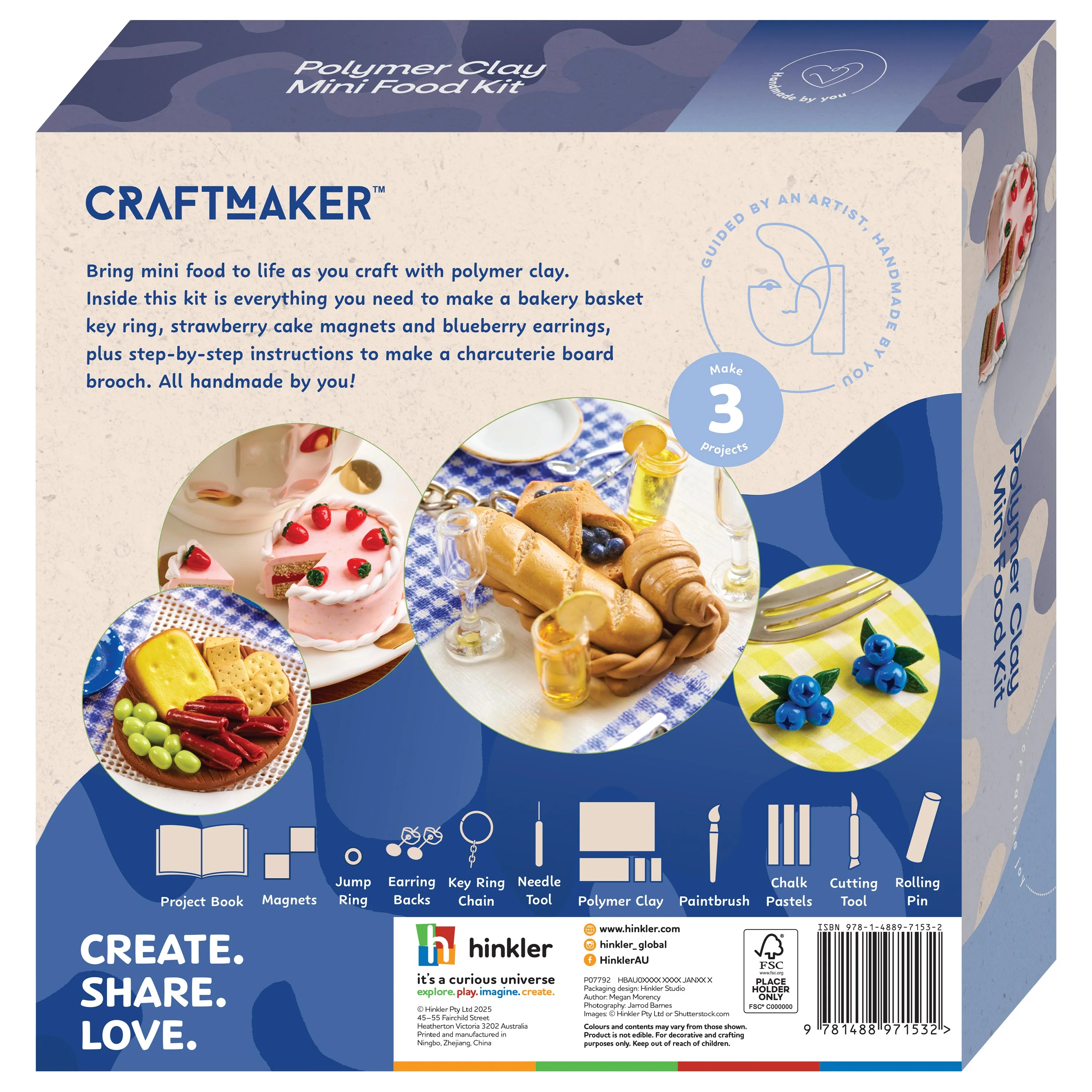 Craft Maker Polymer Clay Mini Foods - Image 3