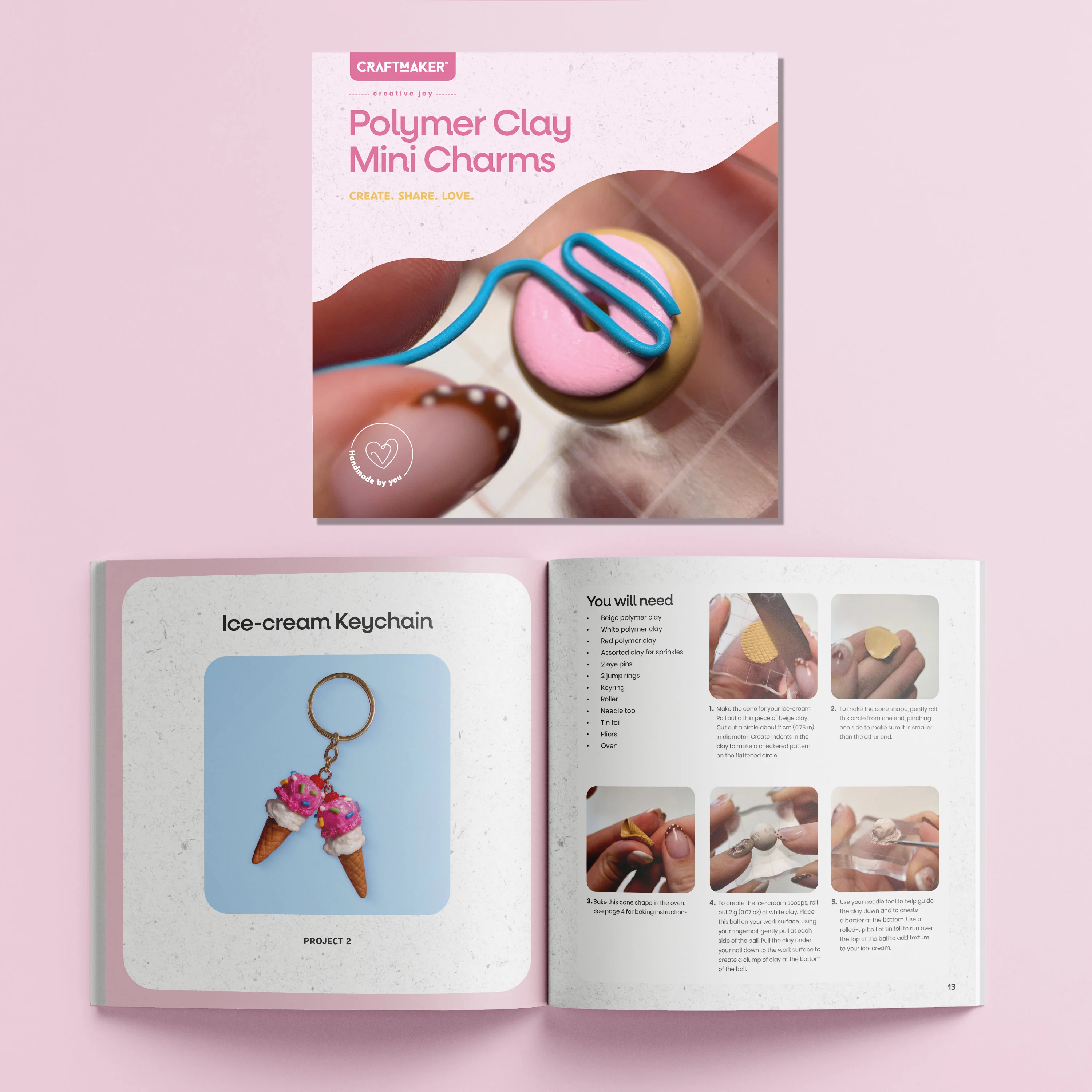 Craft Maker Polymer Clay Mini Sweet Treats - Image 2