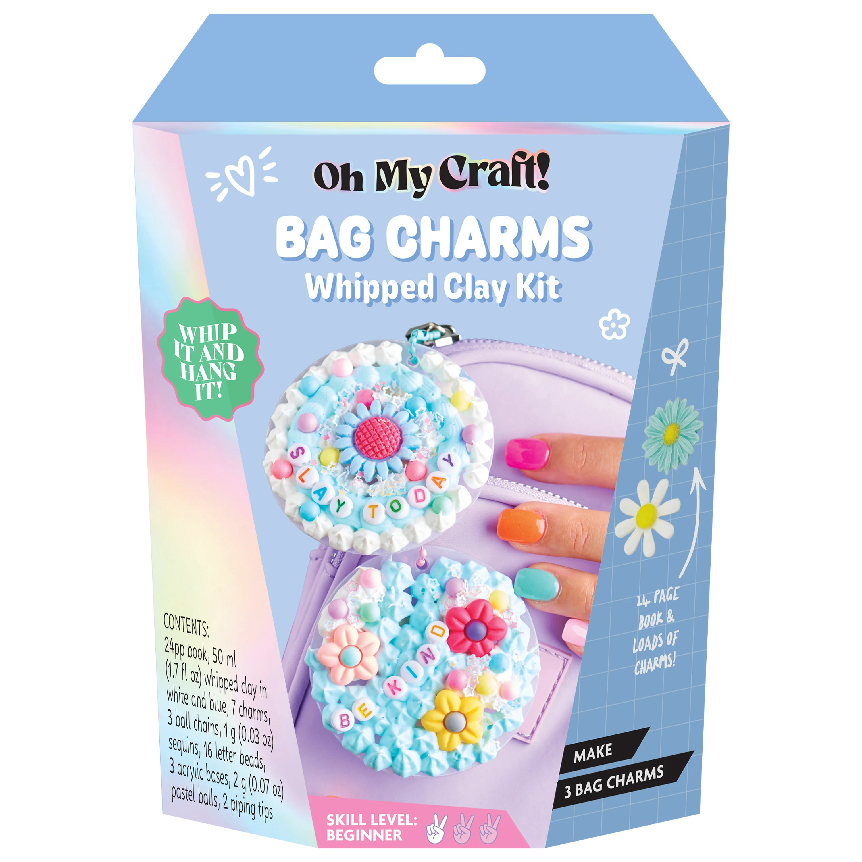 OMC! Bag Charms Whipped Clay