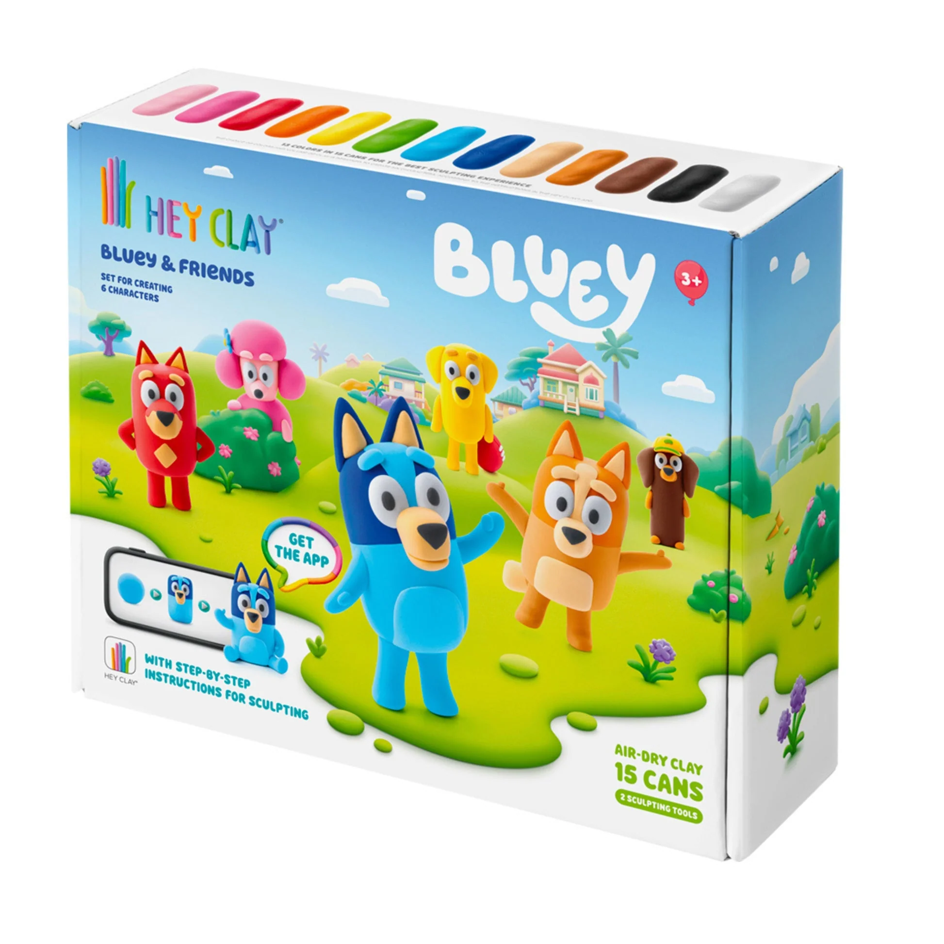 Hey Clay Bluey & Friends Series Collection