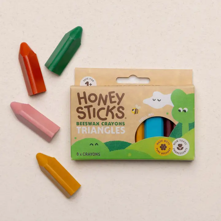 HS Crayons Triangles 8pk