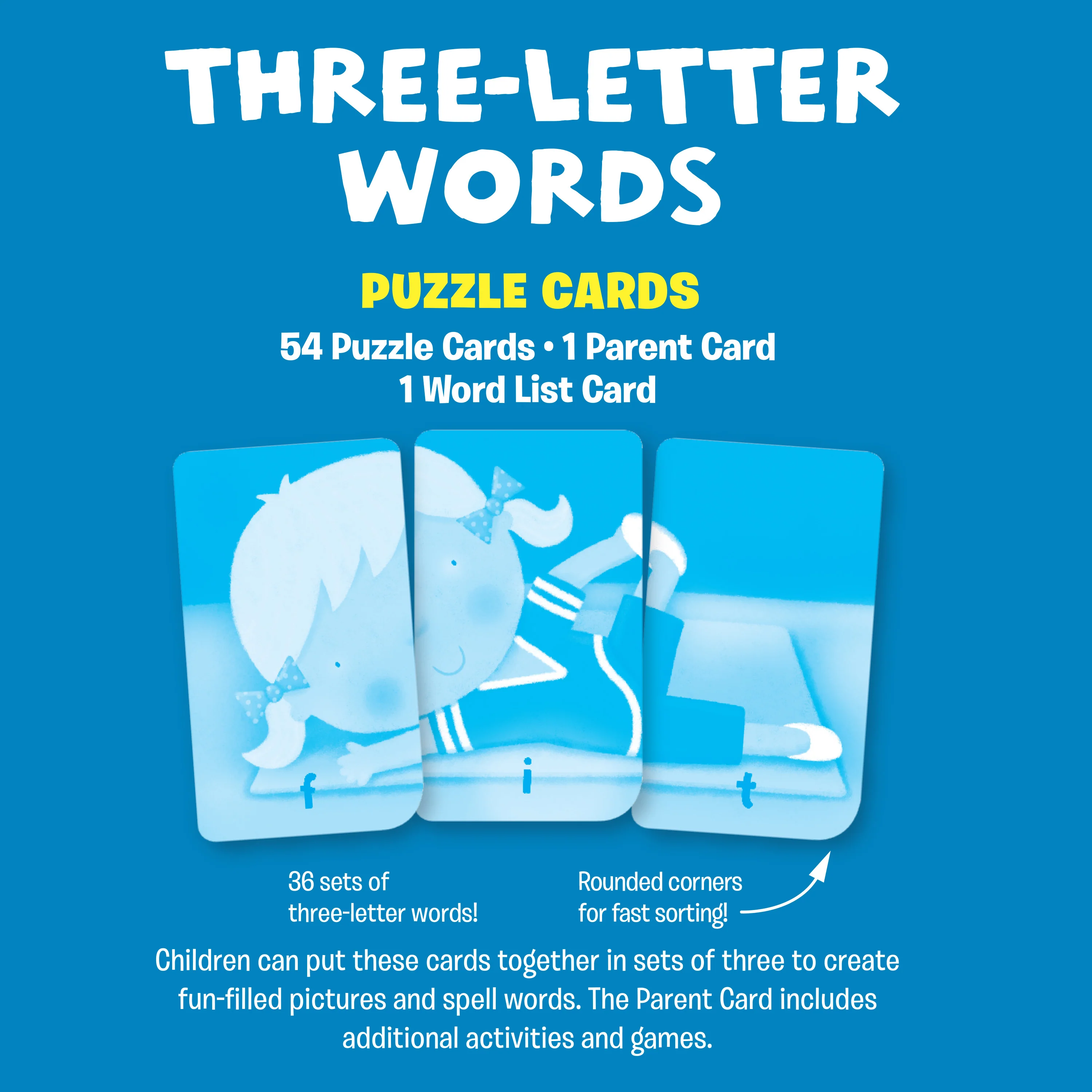 SZ Three-Letter Words Flash Cards - Image 2