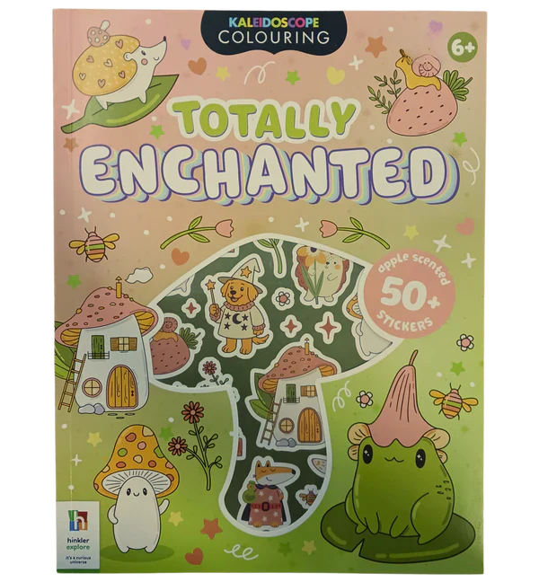 Kaleidoscope Colouring Scented Stickers Enchanted