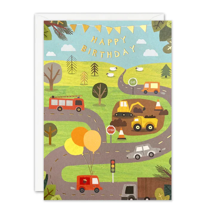 Transport Happy Birthday