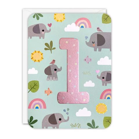 Age 1 Elephants Girl