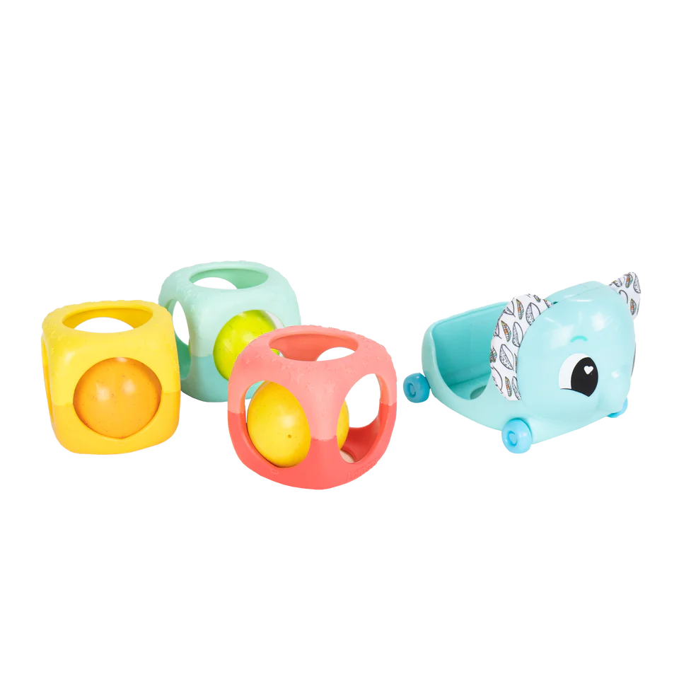 Lamaze Stack & Roll Lock & Block - Image 3