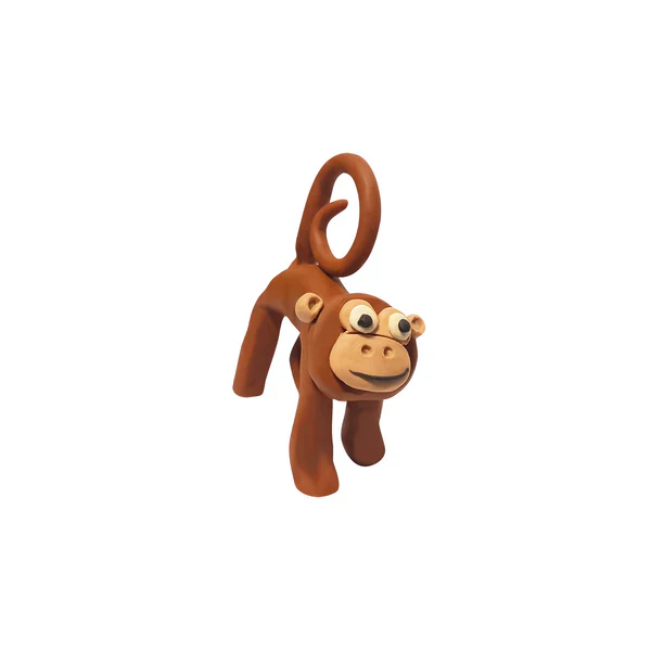 Plasticine Animal Kit Monkey - Image 2