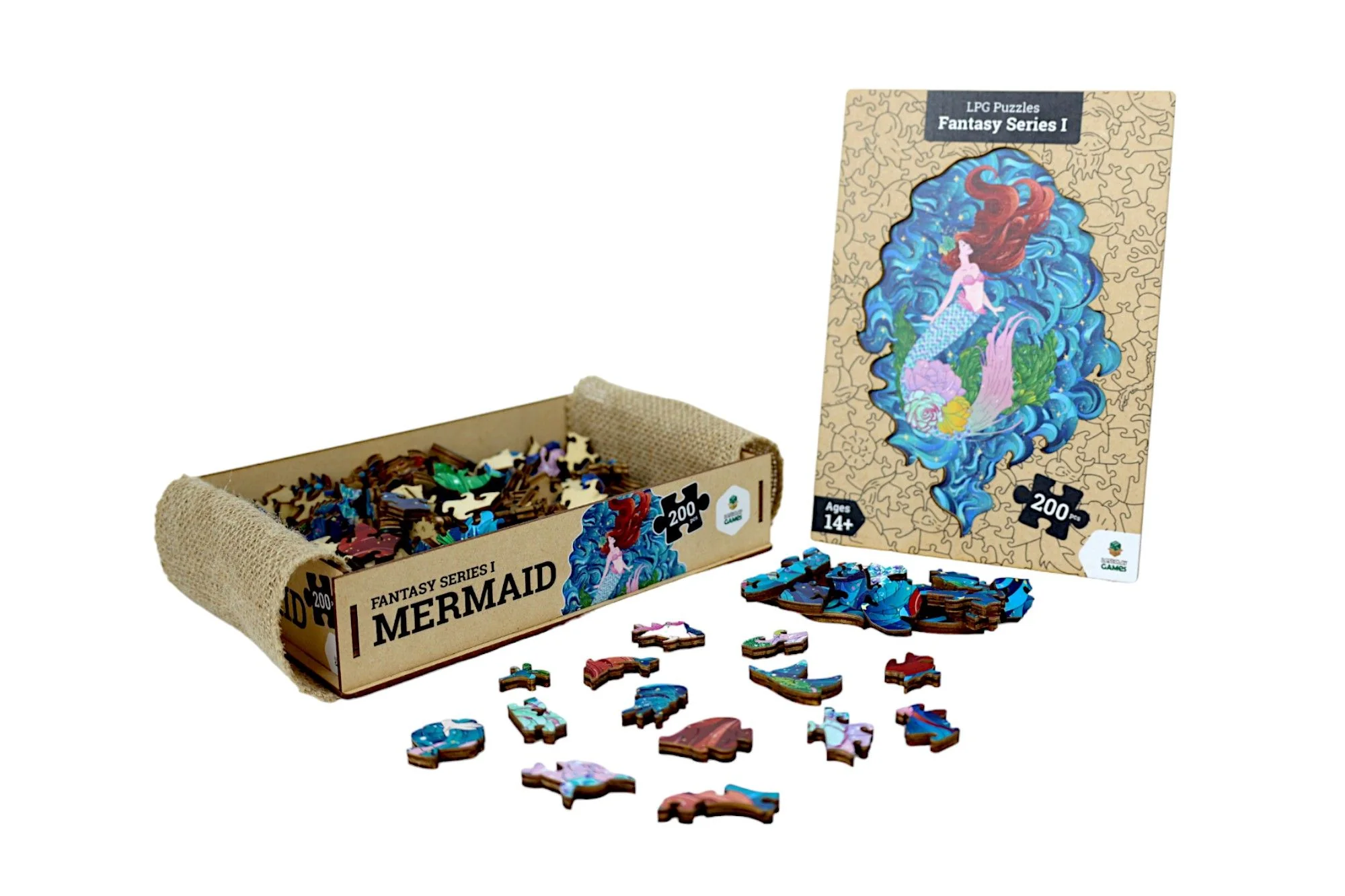 LPG Wooden Fantasy Mermaid Puzzle - Image 2