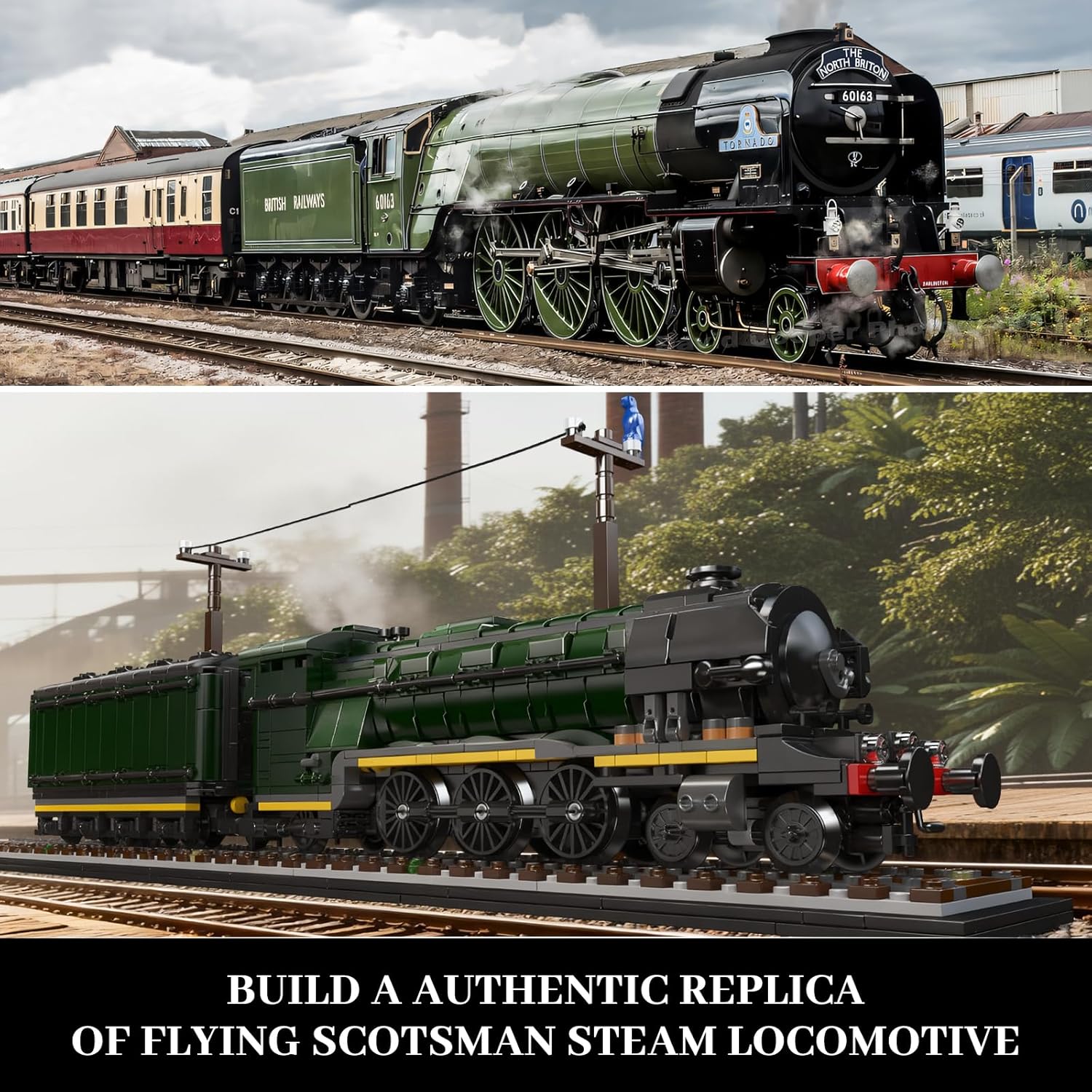 Mould King Flying Scotsman Train - Image 4