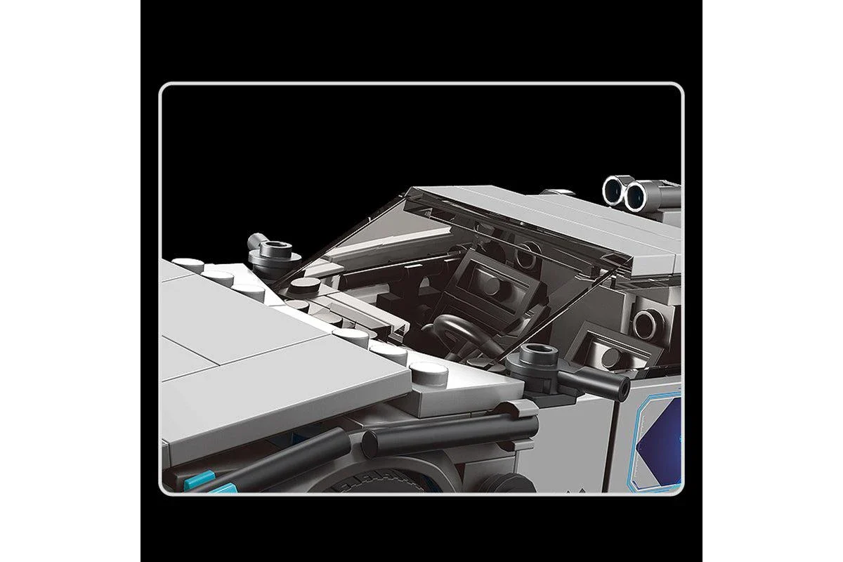 Mould King Delorean & Showcase - Image 3