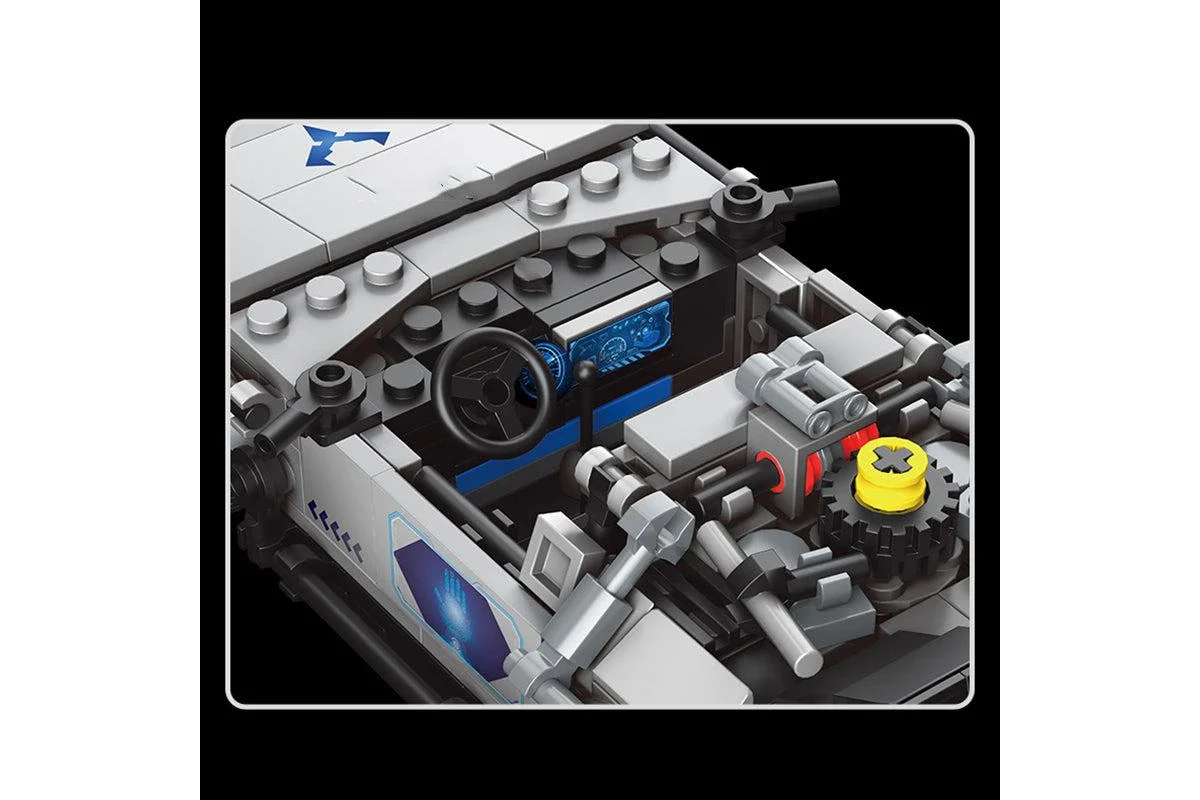 Mould King Delorean & Showcase - Image 4