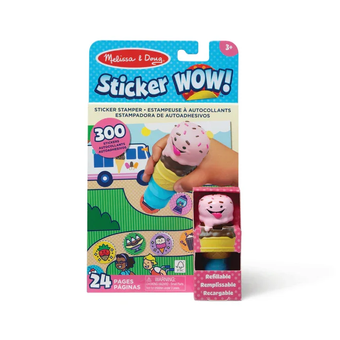 MD Sticker Wow! Ice Cream Pad