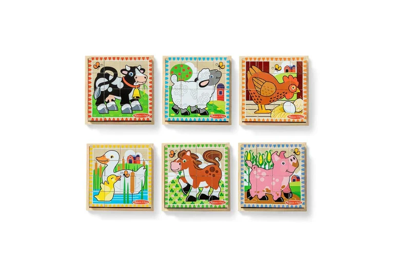 MD Cube Puzzle Farm 16pc (New) - Image 2