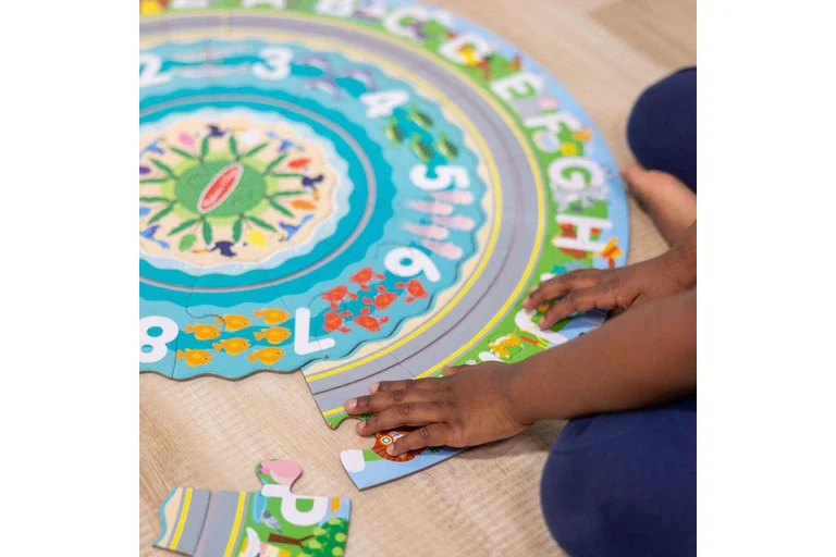 MD Round the Tracks Floor Puzzle - Image 3
